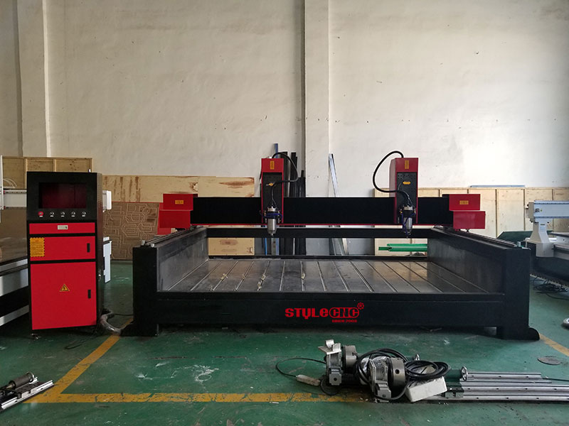 工業(yè) 3D 出售雙主軸石材數(shù)控機床