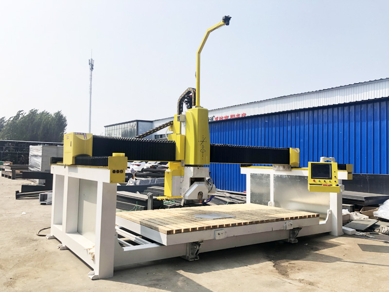 五軸數(shù)控石材橋切機適用于花崗巖和大理石