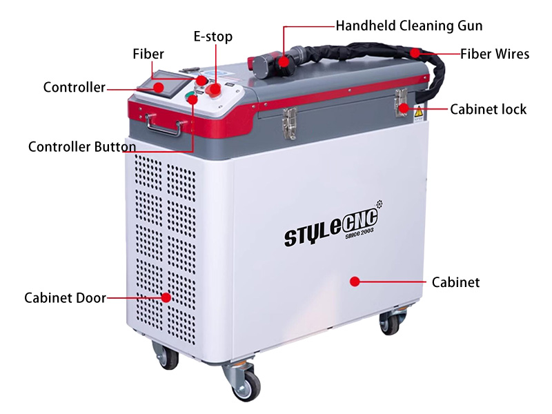 適合初學(xué)者的脈沖激光精細清洗機