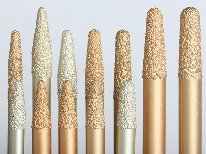 錐形鉆石 3D 大理石、花崗巖深浮雕鉆頭