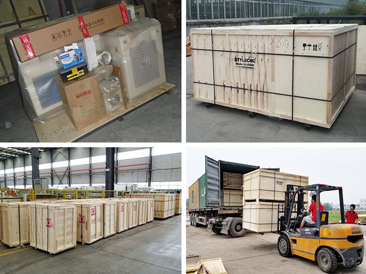 盈利混合數(shù)控激光切割機的包裝和交付 盈利混合數(shù)控激光切割機的包裝和交付