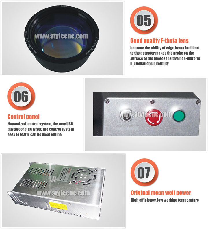 飛行激光雕刻機特點