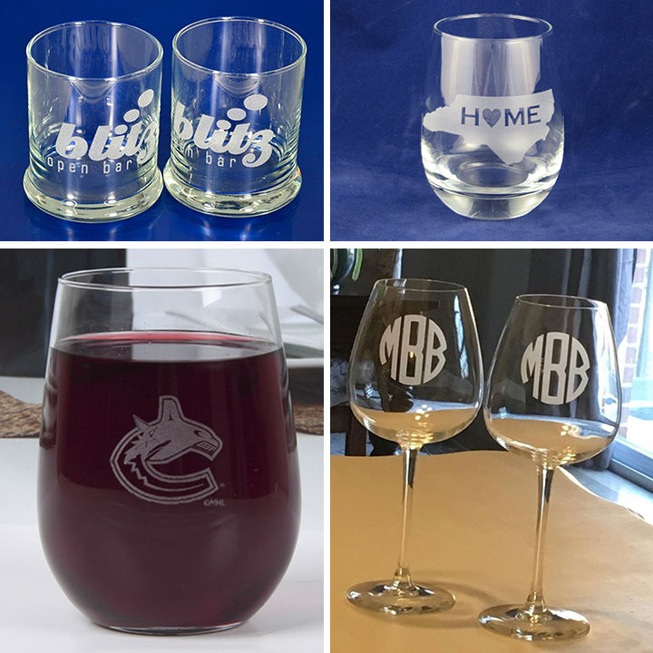 紫外激光打標(biāo)酒杯