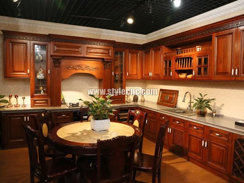 采用數(shù)控雕刻機(jī)的櫥柜門項(xiàng)目