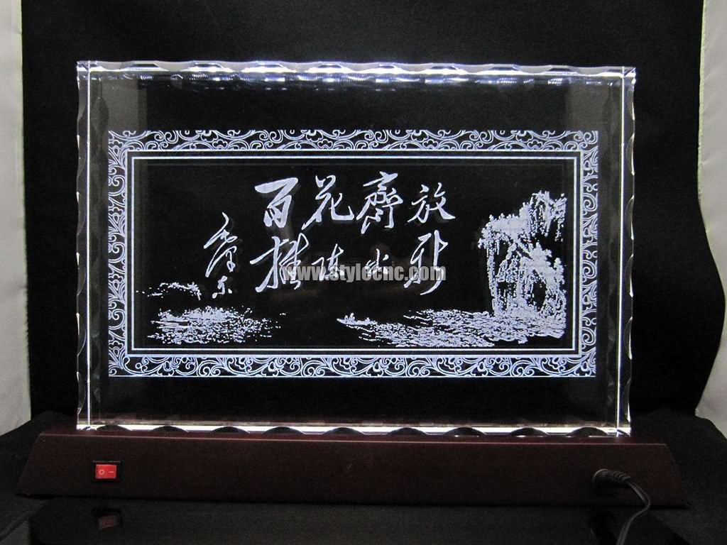 亞克力激光雕刻機(jī)項(xiàng)目