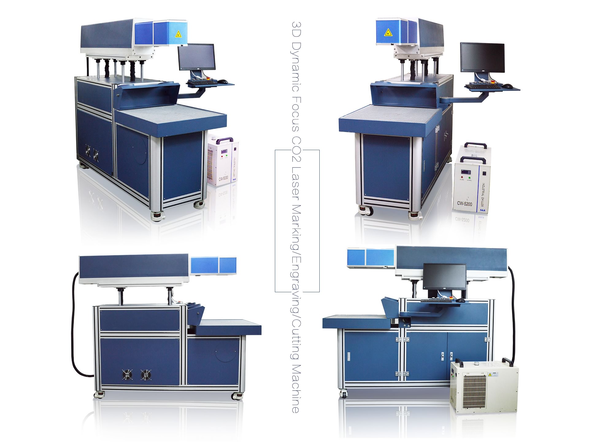 3D 動(dòng)態(tài)焦點(diǎn) CO2 激光打標(biāo)/雕刻/切割機(jī) 200W 高功率射頻激光管 3D 動(dòng)態(tài)焦點(diǎn) CO2 激光打標(biāo)/雕刻/切割機(jī) 200W 高功率射頻激光管
