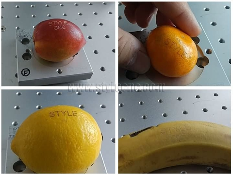 CO2 激光水果打標(biāo)機(jī) DIY 定制徽標(biāo)和標(biāo)志 CO2 激光水果打標(biāo)機(jī) DIY 定制徽標(biāo)和標(biāo)志