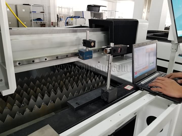 光纖激光切割機大理石坡度儀