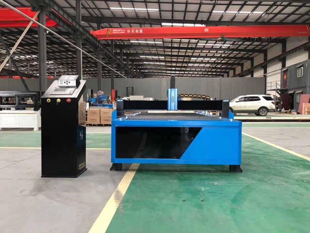 4x8 加拿大買家的數(shù)控等離子切割工作臺