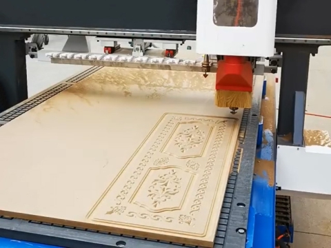 5'x10' 線性自動換刀數(shù)控雕刻刻機，用于浮雕