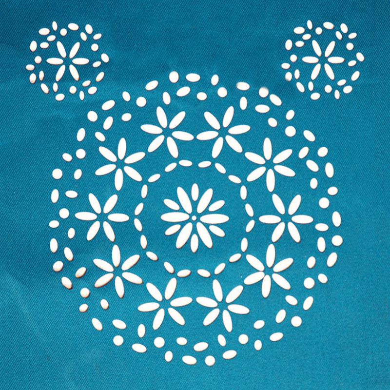 激光切割面料項目