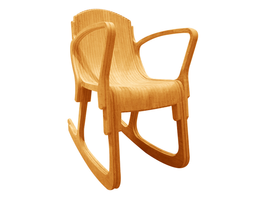 用于分層搖椅項(xiàng)目的數(shù)控雕刻機(jī)和 DWG 文件