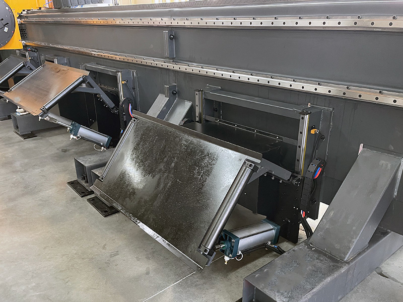 自動翻轉(zhuǎn)落料單元