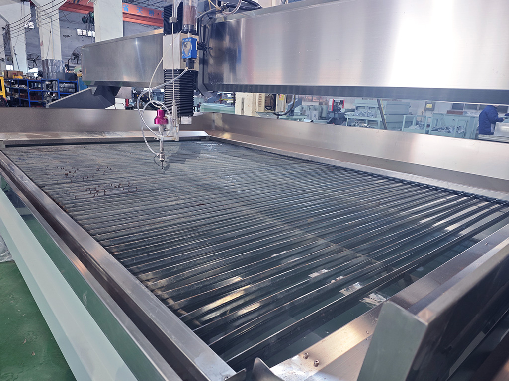 龍門式水射流切割工作臺 龍門式水射流切割工作臺