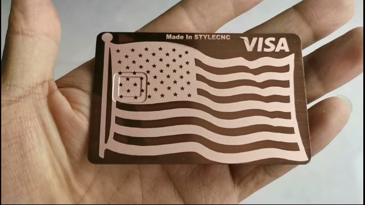 如何使用激光雕刻機(jī) DIY 金屬信用卡？