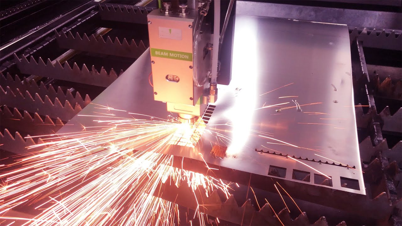 美國自動精密數(shù)控光纖激光金屬切割機