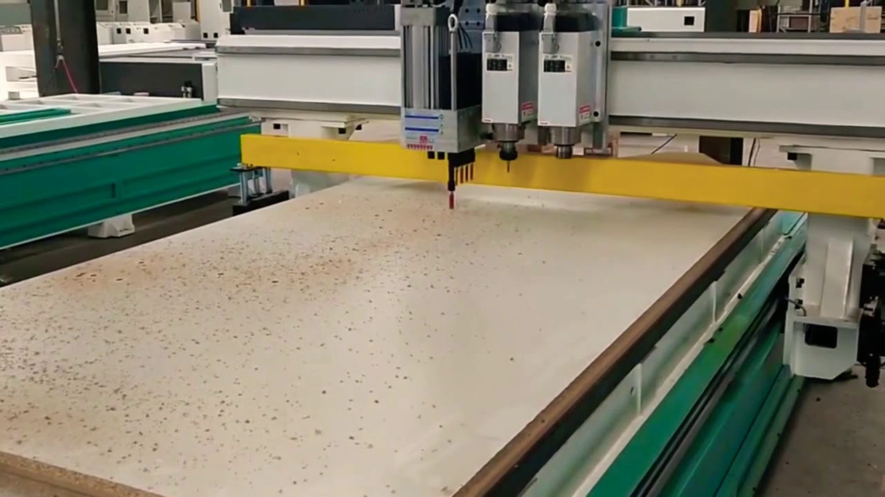 4x8 用于櫥柜制造的嵌套數(shù)控雕刻機 4x8 用于櫥柜制造的嵌套數(shù)控雕刻機